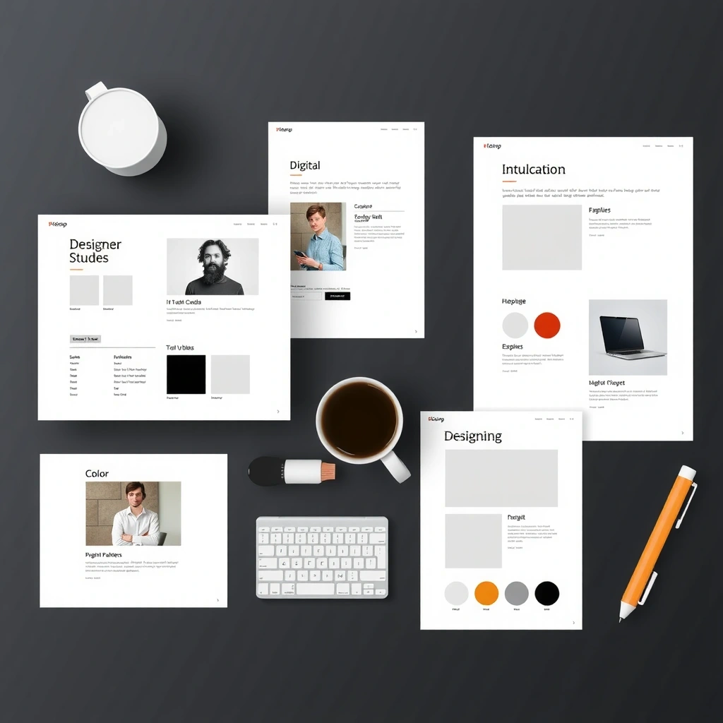 Design mockups and wireframes