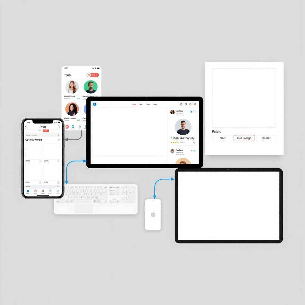 UI/UX design process